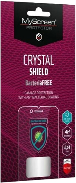 Folia ochronna MyScreen MS CRYSTAL BacteriaFREE do Samsung Galaxy S23 5G SM-S911 (5904433218122) - obraz 1