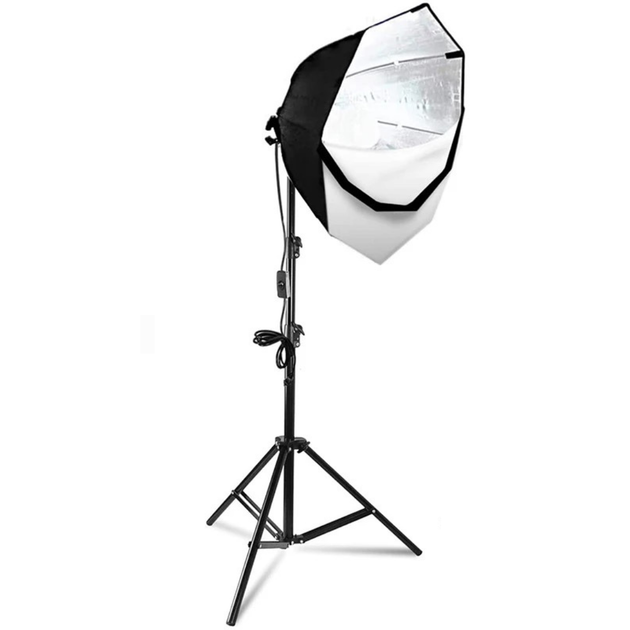 Набір постійного світла Profi-light 70х70 см + Стійка + LED лампа 30 Вт. - зображення 3