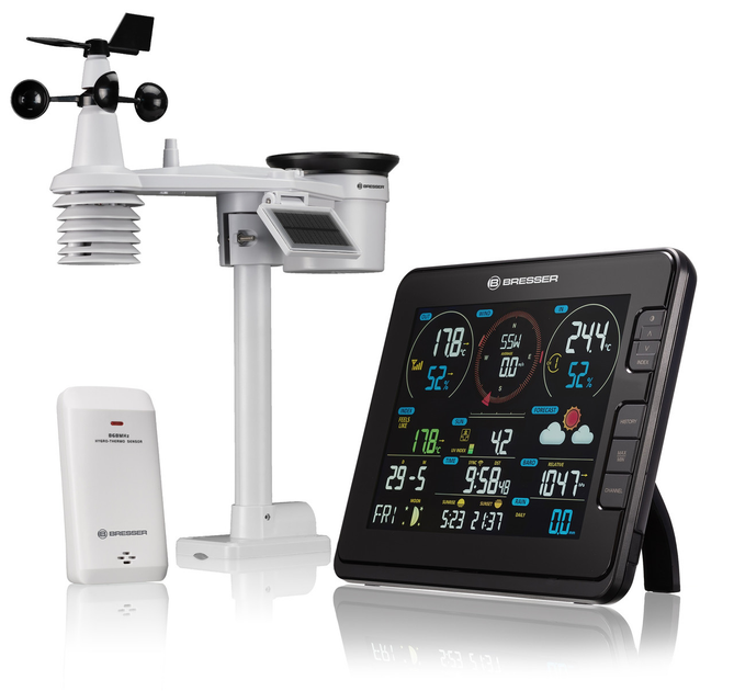 Метеостанция Bresser Professional WIFI Weather Centre 7in1 (WSX3001CM3LC2) - изображение 1