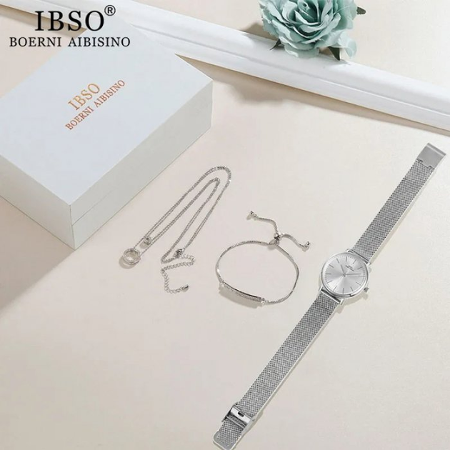 Женские часы Baosaili BOX IBSO Silver – купить онлайн на ROZETKA