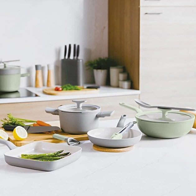 Сковорода Berghoff Balance Eco Grey з лопаткою 24 см (5413821363974) - зображення 5