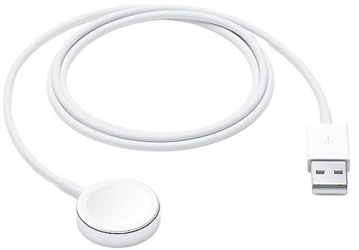 Bezprzewodowa ładowarka Apple Watch Magnetic Fast Charger USB-C Cable 2 m White (APL_MX2F2) - obraz 1