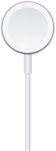 Бездротовий зарядний пристрій Apple Watch Magnetic Fast Charger USB C White (APL_MX2G2) - зображення 2
