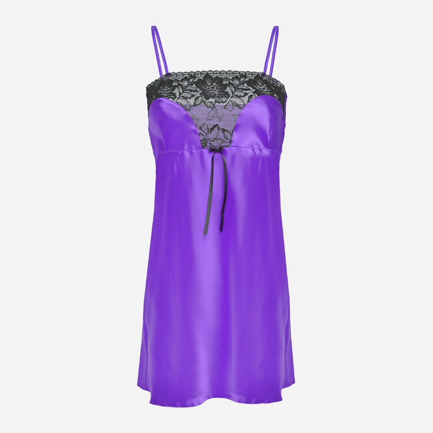 Нічна сорочка DKaren Slip Flores S Violet (5901780605520) - зображення 1