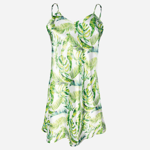 Koszula nocna damska DKaren Slip Flowers XS Flower Pattern No. 11 (5903251423640) - obraz 3