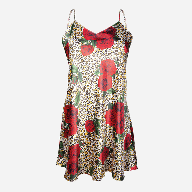 Нічна сорочка жіноча DKaren Slip Flowers S Flower Pattern No. 6 (5903251423350) - зображення 4