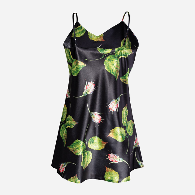 Koszula nocna damska DKaren Slip Flowers XS Flower Pattern No. 8 (5903251423466) - obraz 3
