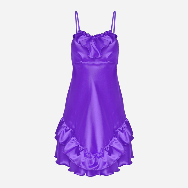 Koszula nocna DKaren Slip Ivon XS Violet (5901780681029) - obraz 1