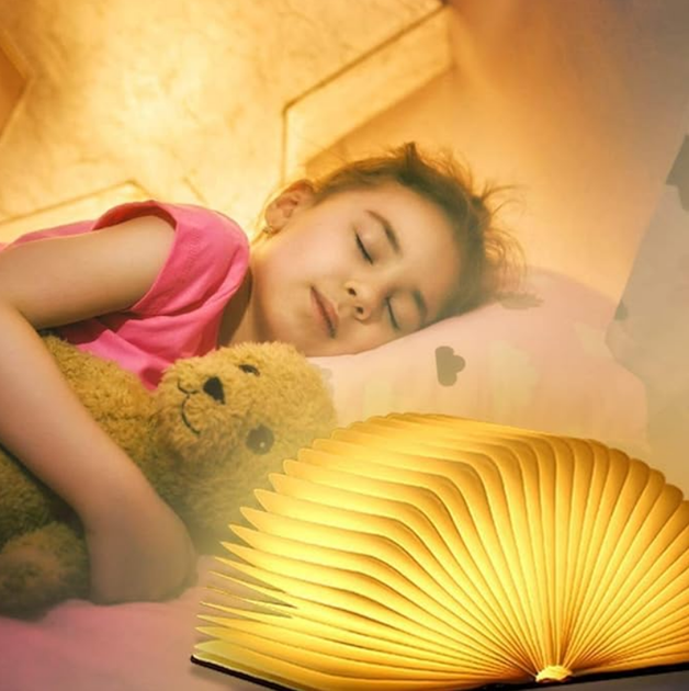 Складна настільна світлодіодна лампа світильник нічник у формі книги з USB-зарядкою MAG-585/29953 1200мАч - изображение 3