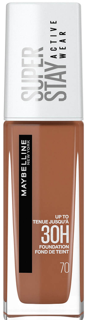 Тональний крем Maybelline Superstay Activewear 30h 70 Cocoa 30 мл (3600531632717) - зображення 1