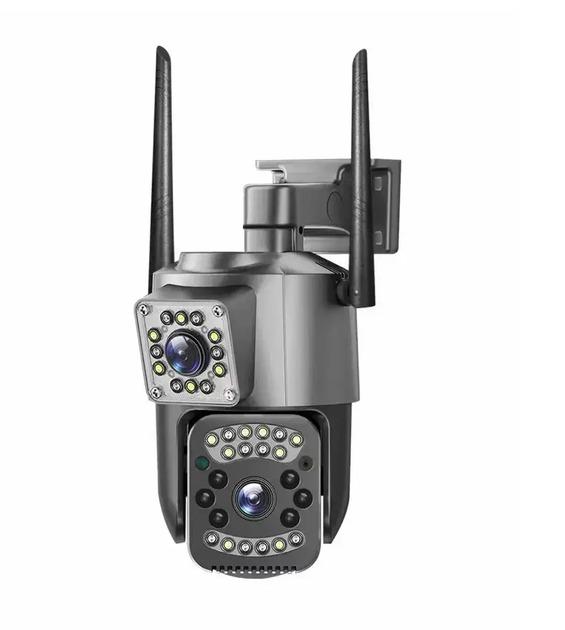 Поворотная уличная Wifi-камера видеонаблюдения SC03 V380 pro под сим ...