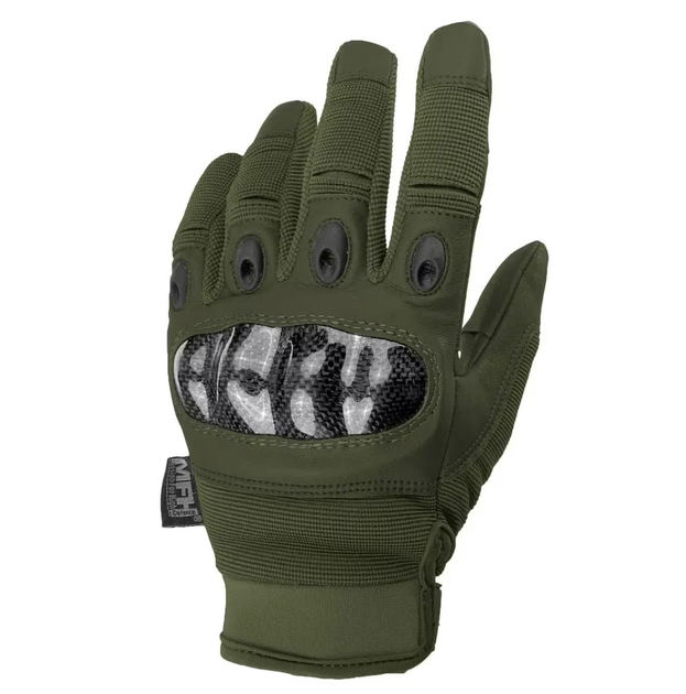 Тактичні рукавиці MFH Tactical Gloves Mission - Olive XXL - зображення 2