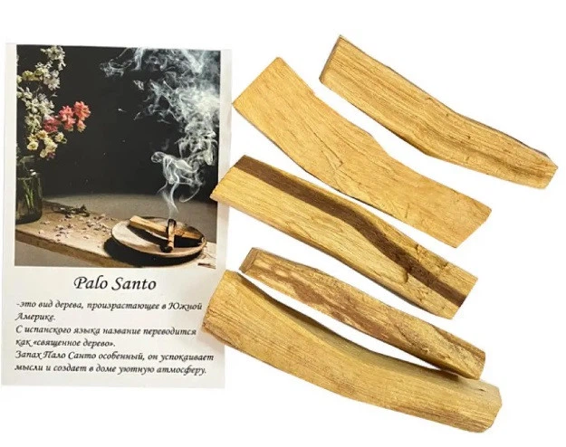 Благовония PNP - Palo Santo Пало Санто (Палосанто) 10 г, 1 брусочек (К200/10) - Фото 6 Благовония PNP - Palo Santo Пало Санто (Палосанто) 10 г, 1 брусочек (К200/10) - изображение 6