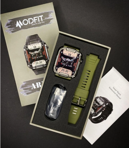 Смарт часы Modfit Armor Army Green - Фото 2 Смарт часы Modfit Armor Army Green - изображение 2