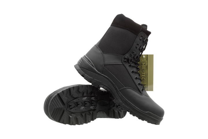 Ботинки тактические Mil-Tec на молнии 40 размер для полицейских с амортизацией и мембраной Gore-Tex и стальным носком (69153589) - изображение 1
