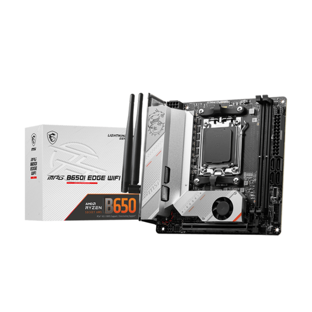 Материнская плата MSI MPG B650I Edge WiFi Socket AM5/AMD B650/Mini