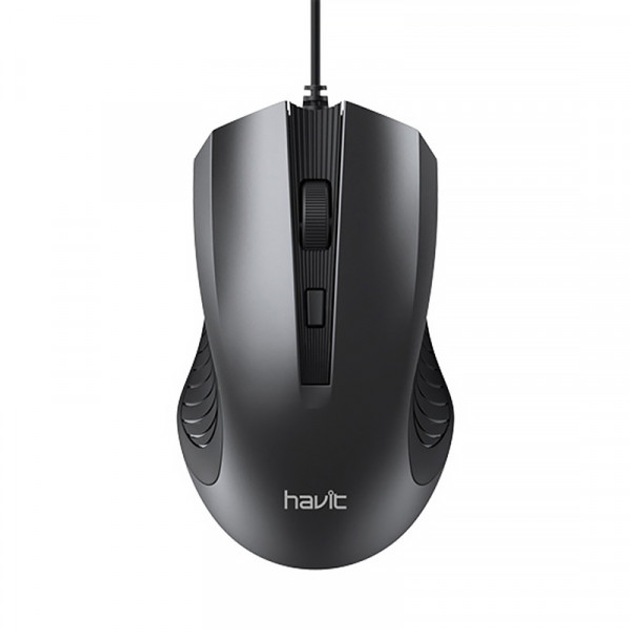 Мышка Havit HV-MS752 проводная 1200 dpi 4кн черная - изображение 1