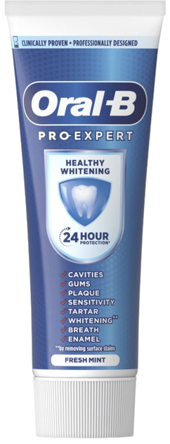 Зубна паста Oral-B Pro-Expert Healthy Whitening 75 мл (8700216106788) - зображення 1