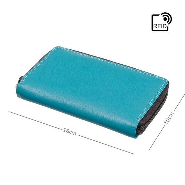Гаманець жіночий Visconti RB98 Aruba Blue Multi (RB98 BLUE M) - зображення 4