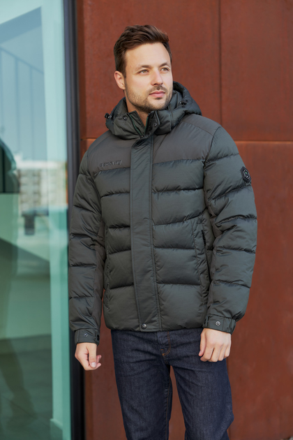 Зимняя мужская куртка Black Vinyl C23-2257С Хаки, 46 от продавца: S-One ...