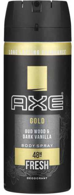 Dezodorant w sprayu Axe Gold 150 ml (6001087375115) - obraz 1