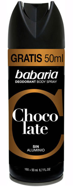 Dezodorant Babaria Chocolate 200 ml (8410412020947) - obraz 1