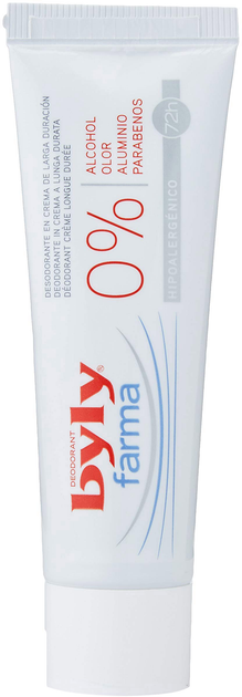 Дезодорант Byly Farma Cream 72H 30 мл (8470003034531) - зображення 1