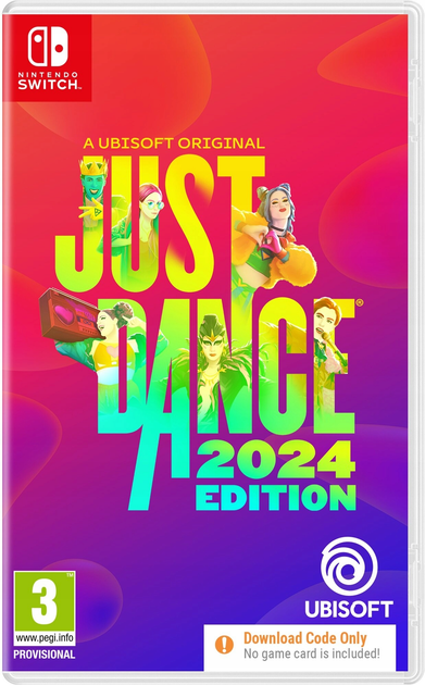 Gra Nintendo Switch Just Dance 2024 (CIB) (Kod aktywacyjny w pudełku) (3307216270591) - obraz 1