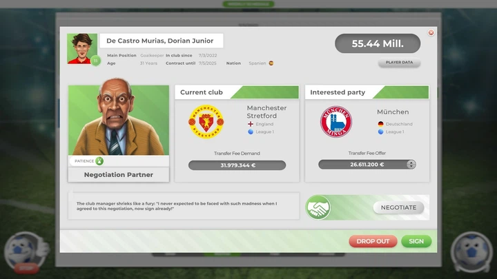 Игра GOAL! The Club Manager для ПК (Ключ активации Steam) - изображение 6