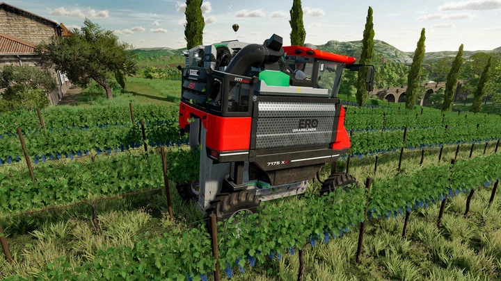 Дополнение Farming Simulator 22 - ERO Grapeliner Series 7000 для ПК (Ключ активации Steam) - Фото 5 Дополнение Farming Simulator 22 - ERO Grapeliner Series 7000 для ПК (Ключ активации Steam) - изображение 5