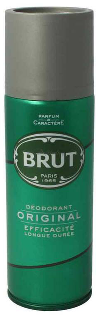 Dezodorant Faberge Brut Original Spray 200 ml (3014230021404) - obraz 1