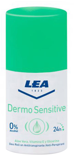 Dezodorant Lea Dermo Sensitive Roll-On 50 ml (8410737000082) - obraz 1