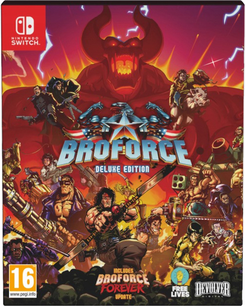 Гра Nintendo Switch Broforce: Deluxe Edition (Картридж) (5056635605726) - зображення 1