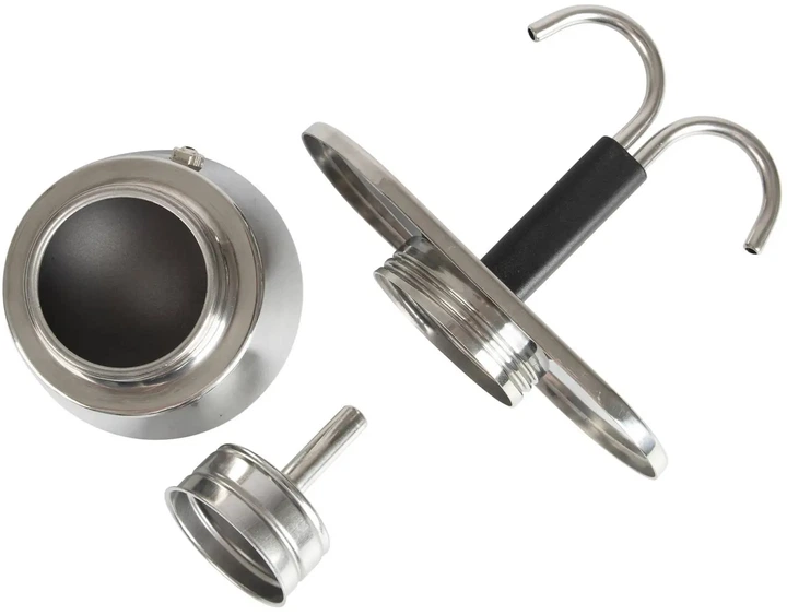 Кофеварка Bo-Camp Stainless Steel на 2 чашки 100 мл Silver (2200545) - изображение 10