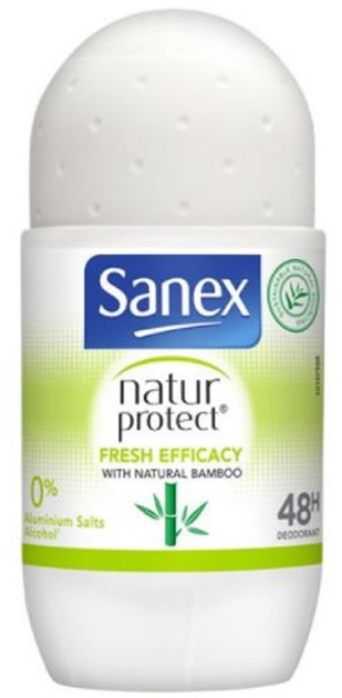 Дезодорант Sanex Natur Protect Bamboo Roll-On 50 мл (8718951315754) - зображення 1