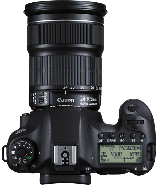 Фотоаппарат Canon Eos 6D kit (24-105mm) Is Stm 755 г черный купить на ...