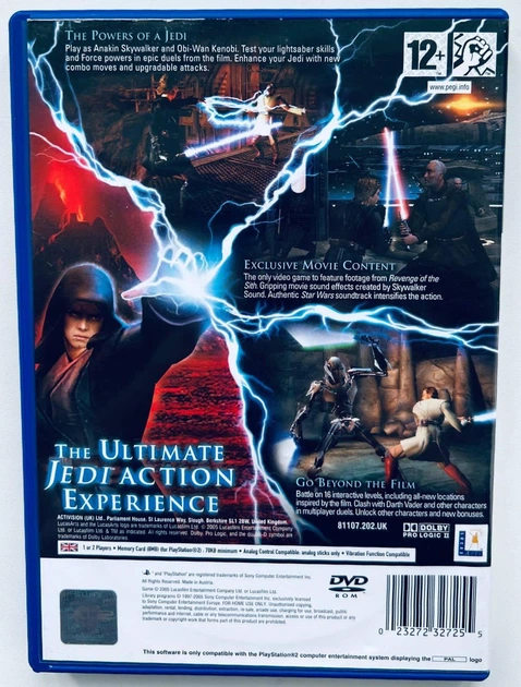 Star Wars Episode III Revenge of the Sith, Б/У, английская версия - диск для PlayStation 2 - Фото 3 Star Wars Episode III Revenge of the Sith, Б/У, английская версия - диск для PlayStation 2 - изображение 3