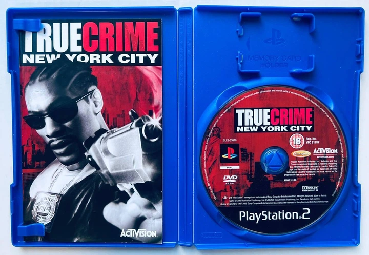 True Crime New York City, Б/У, английская версия - диск для PlayStation 2 - изображение 2