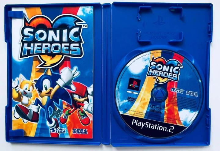 Sonic Heroes, Б/У, английская версия - диск для PlayStation 2 - изображение 2