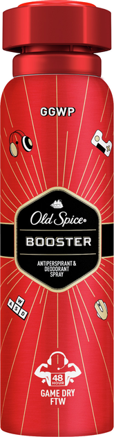 Dezodorant-antyperspirant w aerozolu Old Spice Booster 150 ml (8006540219300) - obraz 1