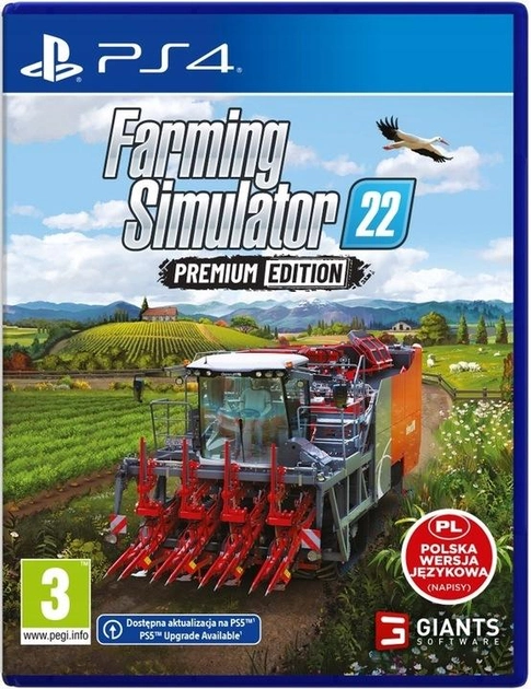 Gra PS4 Farming Simulator 22 Premium Edition (Blu-ray płyta) (4064635400532) - obraz 1
