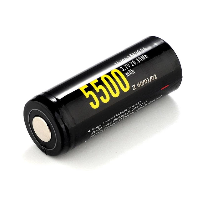 Аккумулятор Soshine 26650 5500mAh 1шт – фото, отзывы, характеристики в ...