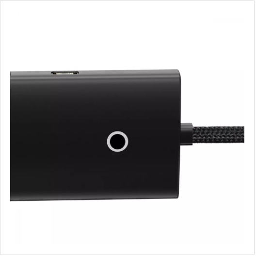 USB-HUB адаптер Baseus Lite Series 4-in-1 (Type-C to USB 3.0*4) (1m) WKQX030401 Black - изображение 2
