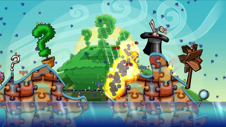 Дополнение Worms Reloaded - Puzzle Pack для ПК (Ключ активации Steam) - изображение 6