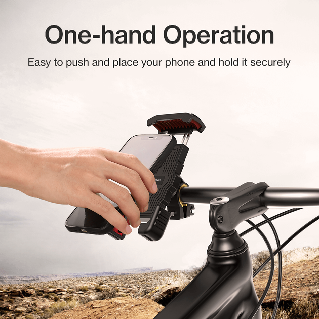 Держатель крепление на руль вело мото JOYROOM Phone Holder For Bicycle and Motorcycle JR-ZS264 - изображение 4