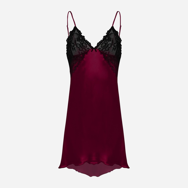 Акція на Нічна сорочка DKaren Slip Evelyn 2XL Crimson від Rozetka