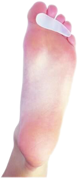 Wkładka ortopedyczna Varisan Hydrogel Ratoncito Con Anillo na lewą stopę rozmiar S (8431479726276) - obraz 2