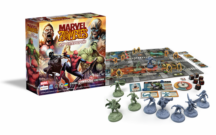 Настольная игра Rozum Marvel Zombies: Сопротивление Супергероев (R009UA) - изображение 3