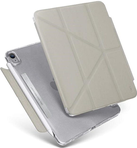 Etui Uniq do Apple iPad Mini 2021 Fossil Grey (8886463678664) - obraz 1