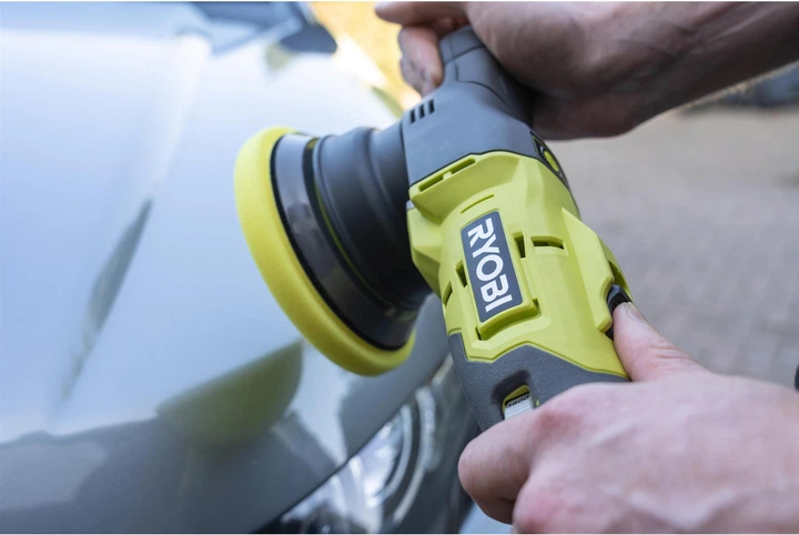 Машина полірувальна RYOBI R18P-0 акумуляторна ONE+ 18В 125 мм solo (5133004845) - зображення 4